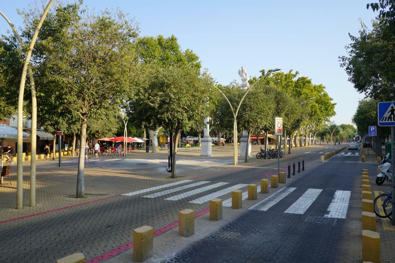 Atico Con Terraza En Alameda De Hercules 세비야 외부 사진